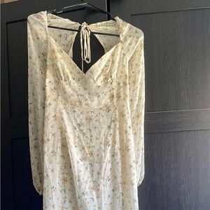 Floral Long Sleeve Dress